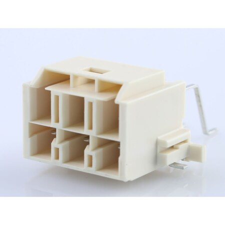 Molex Cp-6.5 Header, 6.50Mm Pitch, Dual Row, Right-Angle, Polarized, Surface Mount 2035552226